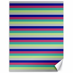 Stripey 6 Canvas 18  x 24 