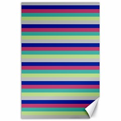 Stripey 6 Canvas 24  x 36 