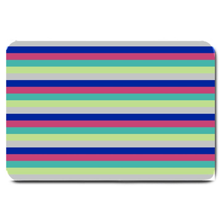 Stripey 6 Large Doormat 