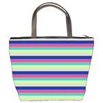 Stripey 6 Bucket Bag Back