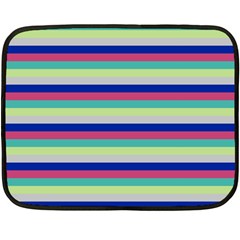 Stripey 6 Double Sided Fleece Blanket (Mini) 