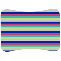 Stripey 6 Velour Seat Head Rest Cushion by anthromahe