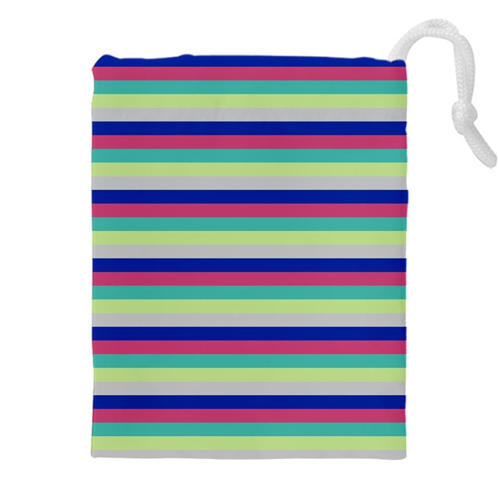 Stripey 6 Drawstring Pouch (5XL)