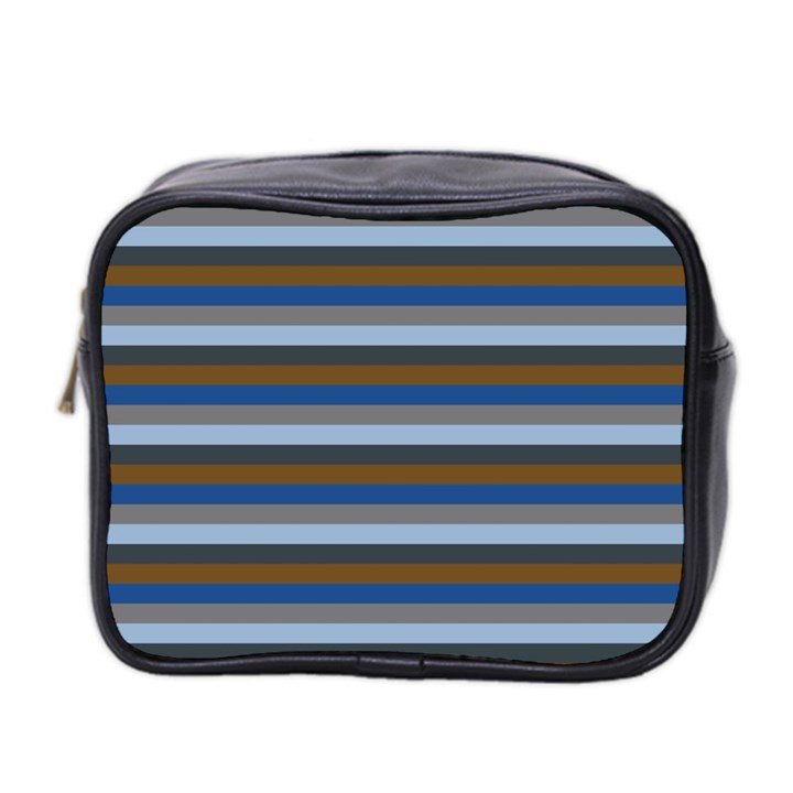 Stripey 7 Mini Toiletries Bag (Two Sides)