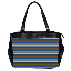 Stripey 7 Oversize Office Handbag (2 Sides) by anthromahe