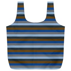 Stripey 7 Full Print Recycle Bag (xl) by anthromahe