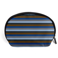 Stripey 7 Accessory Pouch (large) by anthromahe