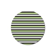 Stripey 8 Magnet 3  (round) by anthromahe