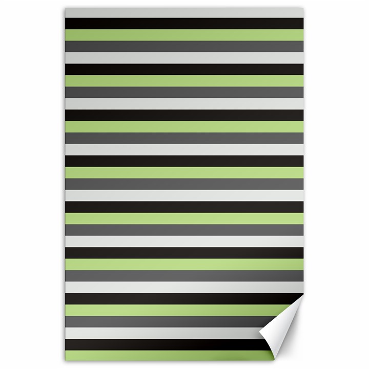 Stripey 8 Canvas 20  x 30 