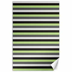 Stripey 8 Canvas 24  X 36  by anthromahe