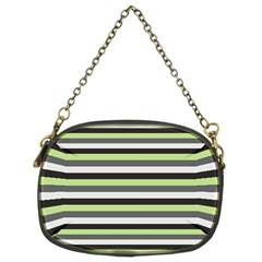 Stripey 8 Chain Purse (two Sides) by anthromahe