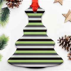 Stripey 8 Ornament (christmas Tree)  by anthromahe