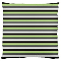 Stripey 8 Large Cushion Case (one Side) by anthromahe