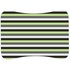 Stripey 8 Velour Seat Head Rest Cushion by anthromahe