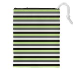 Stripey 8 Drawstring Pouch (4XL) Front