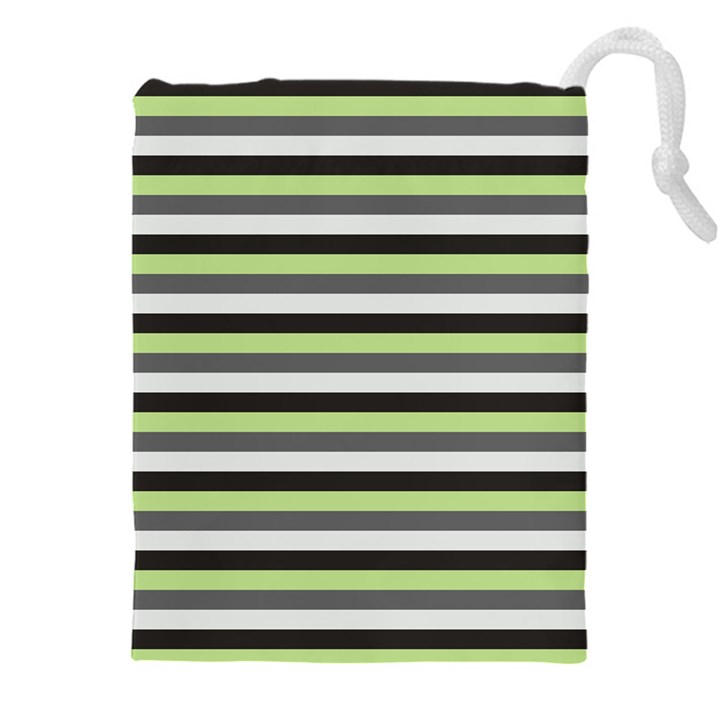 Stripey 8 Drawstring Pouch (4XL)