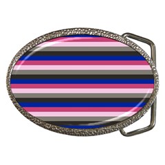 Stripey 9 Belt Buckles by anthromahe