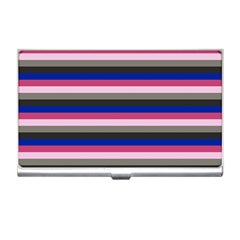 Stripey 9 Business Card Holder by anthromahe