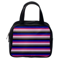 Stripey 9 Classic Handbag (one Side) by anthromahe