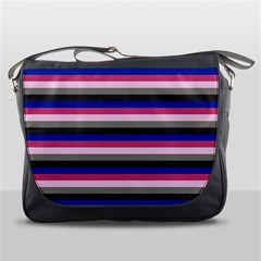 Stripey 9 Messenger Bag by anthromahe