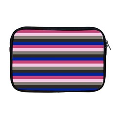 Stripey 9 Apple Macbook Pro 17  Zipper Case by anthromahe