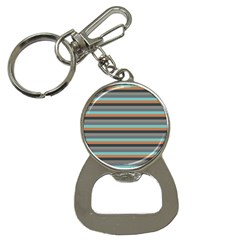 Stripey 10 Bottle Opener Key Chain by anthromahe