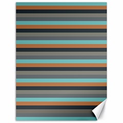 Stripey 10 Canvas 18  X 24  by anthromahe