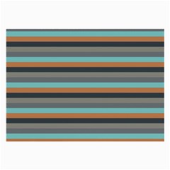 Stripey 10 Large Glasses Cloth by anthromahe