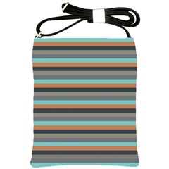 Stripey 10 Shoulder Sling Bag by anthromahe