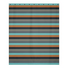 Stripey 10 Shower Curtain 60  X 72  (medium)  by anthromahe