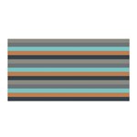 Stripey 10 Satin Wrap Front