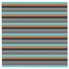 Stripey 10 Wooden Puzzle Square