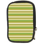 Stripey 11 Compact Camera Leather Case Front