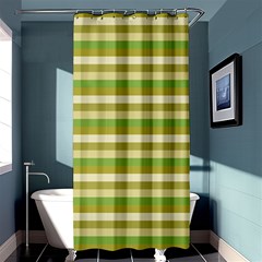 Stripey 11 Shower Curtain 36  X 72  (stall)  by anthromahe