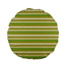 Stripey 11 Standard 15  Premium Flano Round Cushions by anthromahe