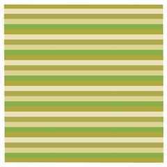 Stripey 11 Wooden Puzzle Square by anthromahe