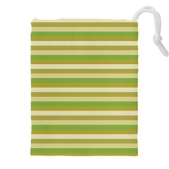 Stripey 11 Drawstring Pouch (5xl) by anthromahe