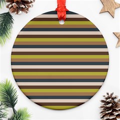 Stripey 12 Ornament (round) by anthromahe