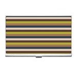 Stripey 12 Business Card Holder Front