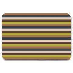 Stripey 12 Large Doormat  by anthromahe