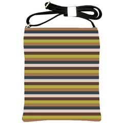 Stripey 12 Shoulder Sling Bag by anthromahe