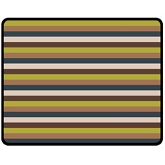 Stripey 12 Fleece Blanket (medium)  by anthromahe