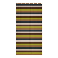 Stripey 12 Shower Curtain 36  X 72  (stall)  by anthromahe