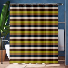 Stripey 12 Shower Curtain 60  X 72  (medium)  by anthromahe