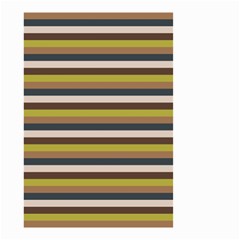 Stripey 12 Small Garden Flag (two Sides) by anthromahe