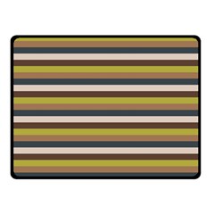 Stripey 12 Double Sided Fleece Blanket (small)  by anthromahe