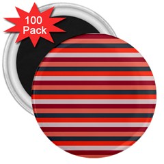 Stripey 13 3  Magnets (100 Pack) by anthromahe