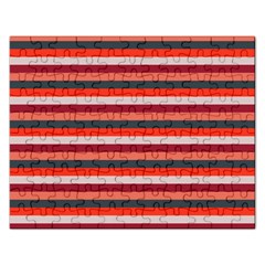 Stripey 13 Rectangular Jigsaw Puzzl by anthromahe