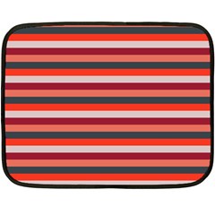 Stripey 13 Double Sided Fleece Blanket (mini)  by anthromahe