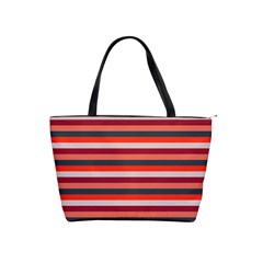 Stripey 13 Classic Shoulder Handbag by anthromahe